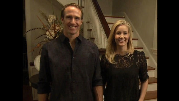 Drew and Brittany Brees 
