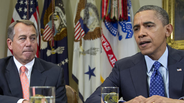 President Obama and House Speaker John Boehner 