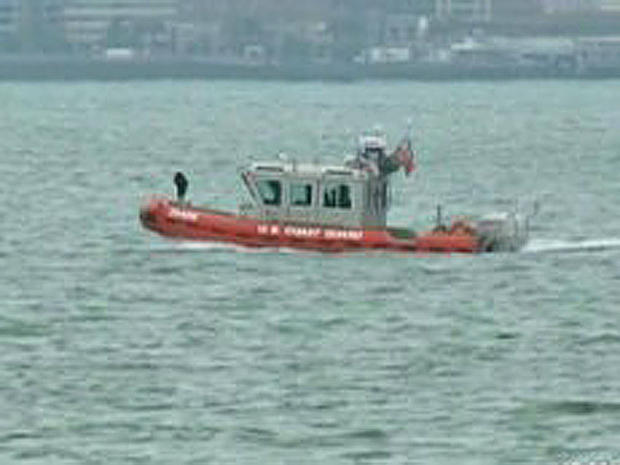 Coast Guard boat in San Francisco Bay 