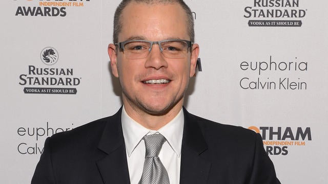 Matt Damon, Jack Black, and Emily Blunt 