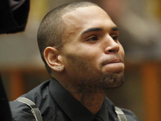 Chris Brown Court Appearance 