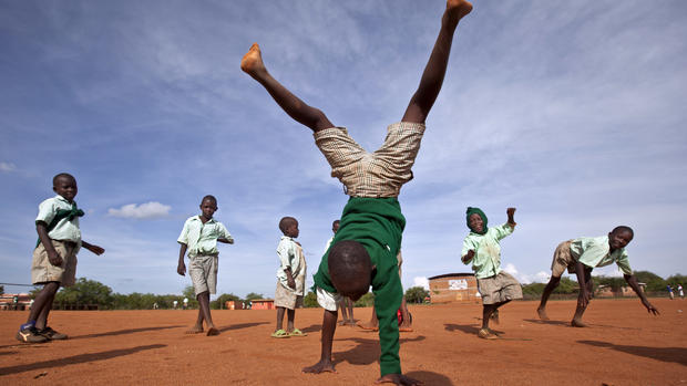 Kenya village for kids who lost parents to AIDS 
