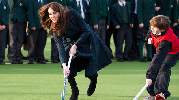 Duchess Kate goes back to school 