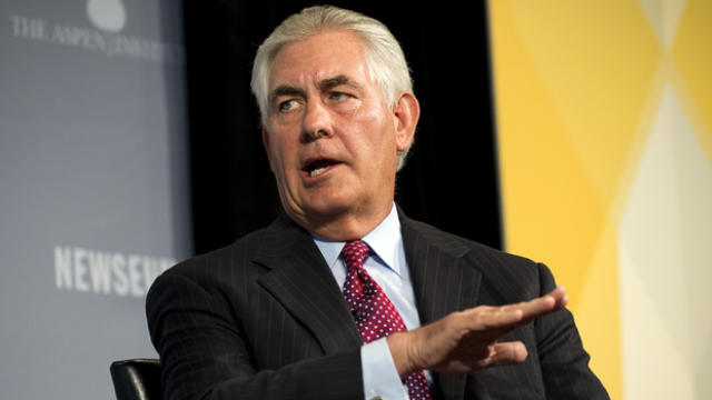 Exxon Mobil CEO Rex W. Tillerson 