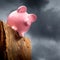 Fiscal Cliff piggy bank 