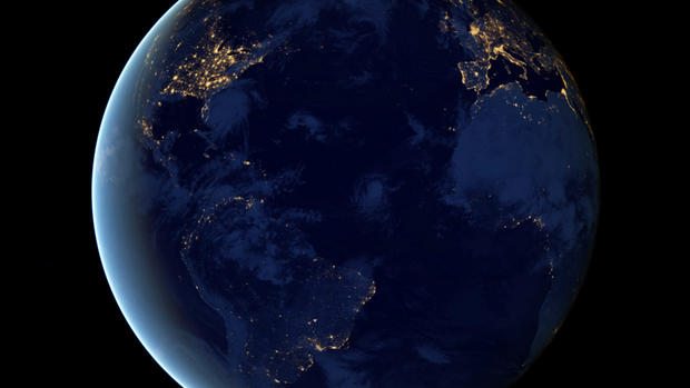 Earth at night 