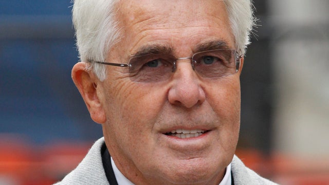 Celebrity British publicist Max Clifford, seen in central London from Feb. 9, 2012. 