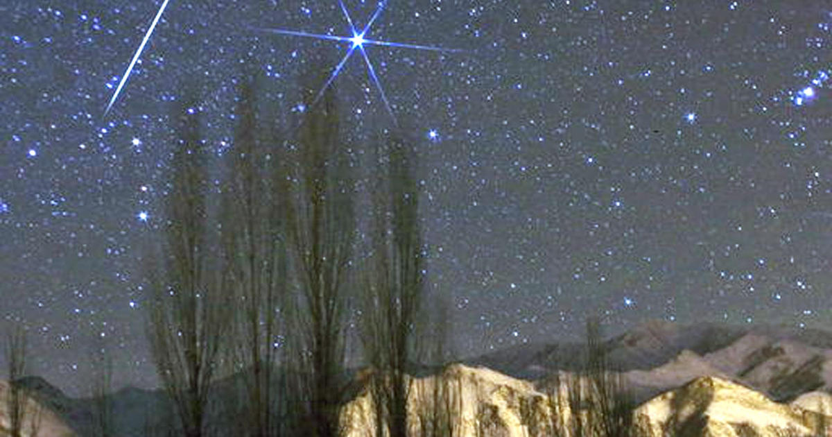 How to watch the dazzling Geminid meteor shower CBS News