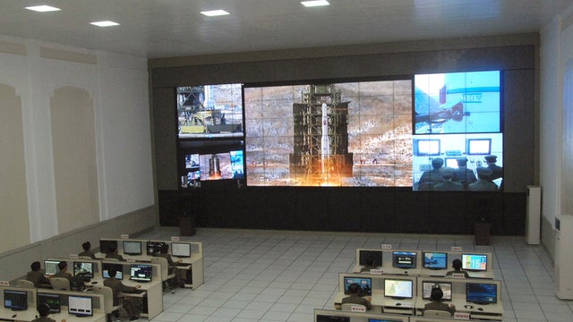 North Korea's long-range rocket launch 