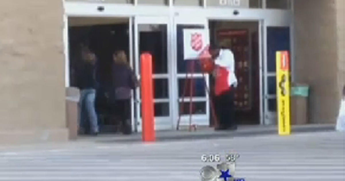 Salvation Army Bell Ringer Fired Accused Of Stealing Cbs News