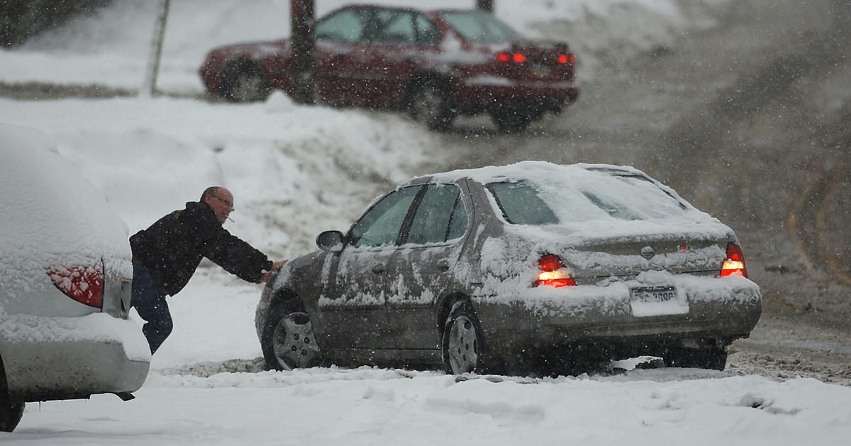 Week's 2nd snowstorm hits Northeast, parts of Ohio - CBS News