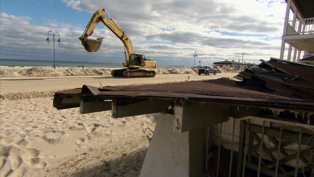 Jersey shore town's Sandy recovery starts at the boardwalk 