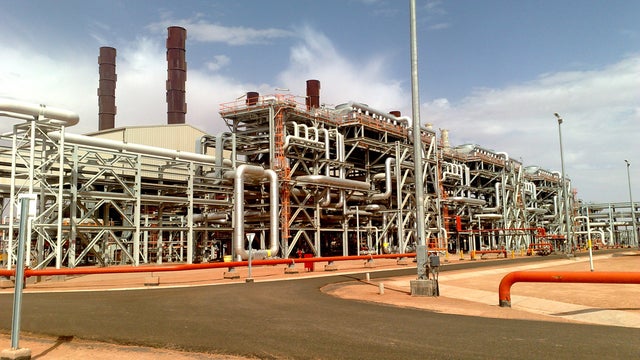 Amenas gas facility, algeria 