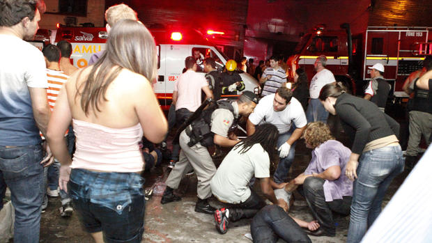 More than 200 die in Brazil nightclub fire 