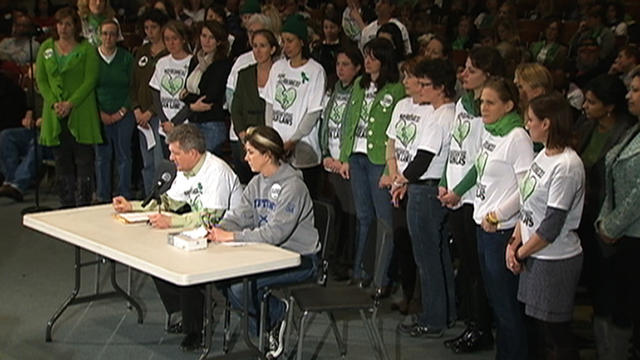 "March for Change" speaks at Conn. gun violence hearing 