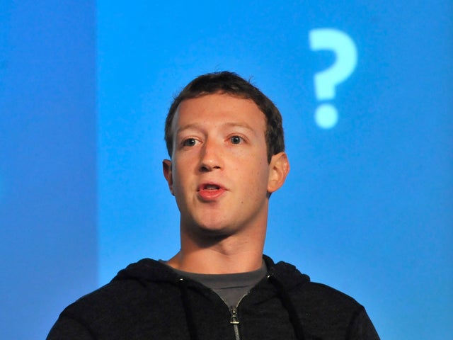 Facebook co-founder and CEO Mark Zuckerberg addresses journalists on Jan. 15, 2012, during an event at the social networking company's headquarters in Menlo Park, Calif. 
