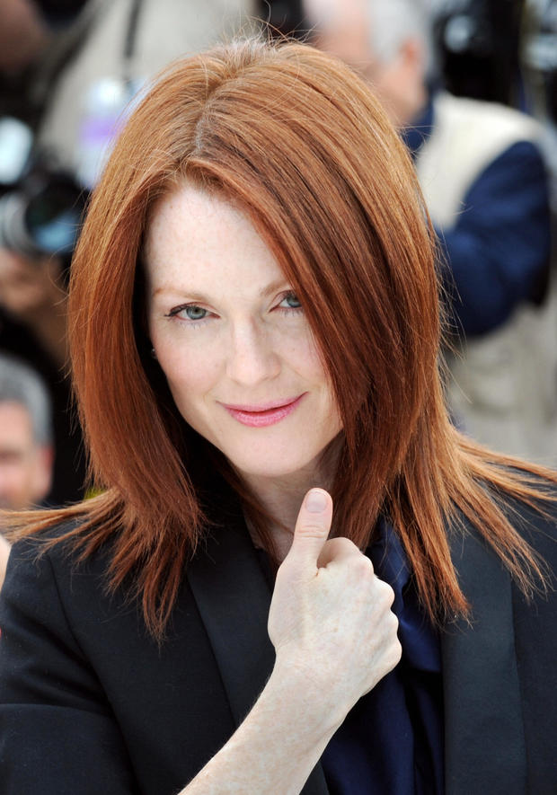 US actress Julianne Moore poses during a 