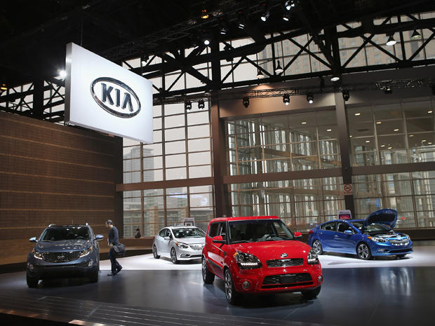 Kia models at 2014 Chicago Auto Show 