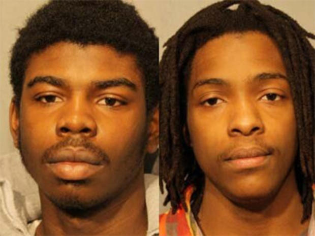 Michael Ward, left, and Kenneth Williams are charged in the death of Hadiya Pendleton. 