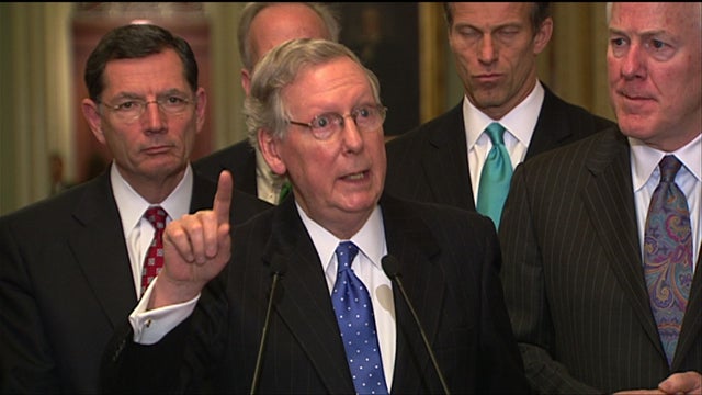 McConnell: "The tax issue is over" 