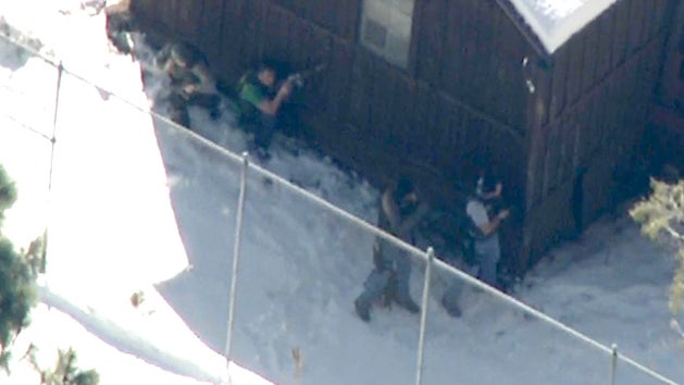 Manhunt for suspected LAPD cop killer 