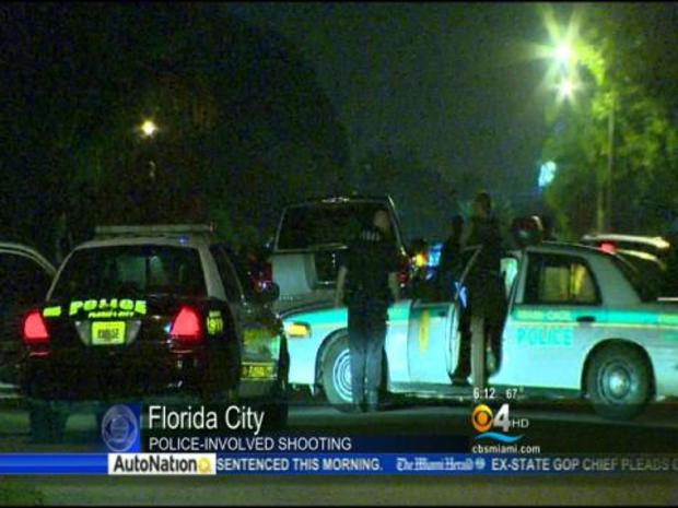 Florida City Police Involved Shooting 