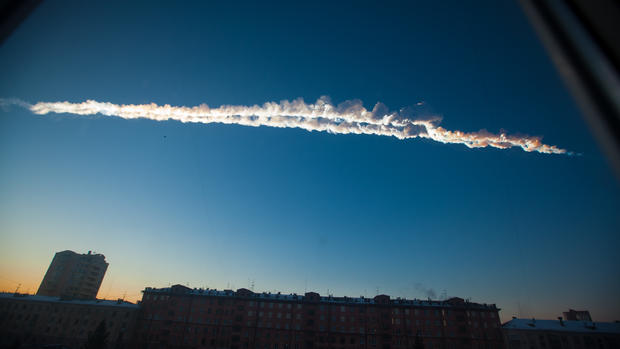 Meteorites crash into Russia 
