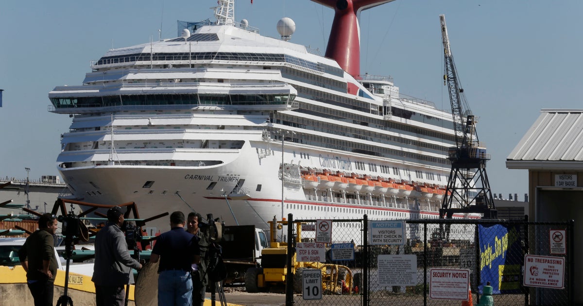 Carnival cruise ship fire caused by leak, Coast Guard says - CBS News