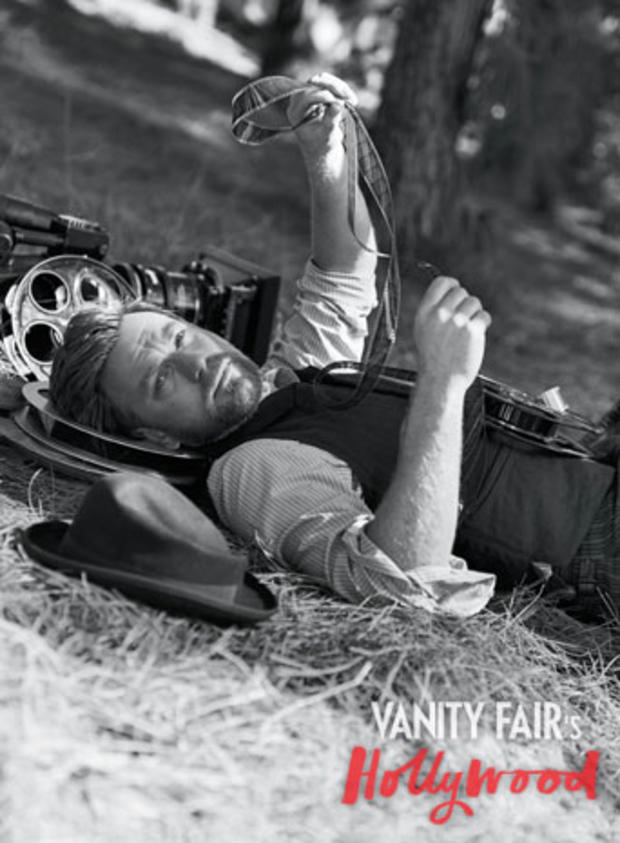Ewan McGregor is photographed on the grounds of a Hollywood estate for the 2013 Vanity Fair Hollywood Portfolio. 