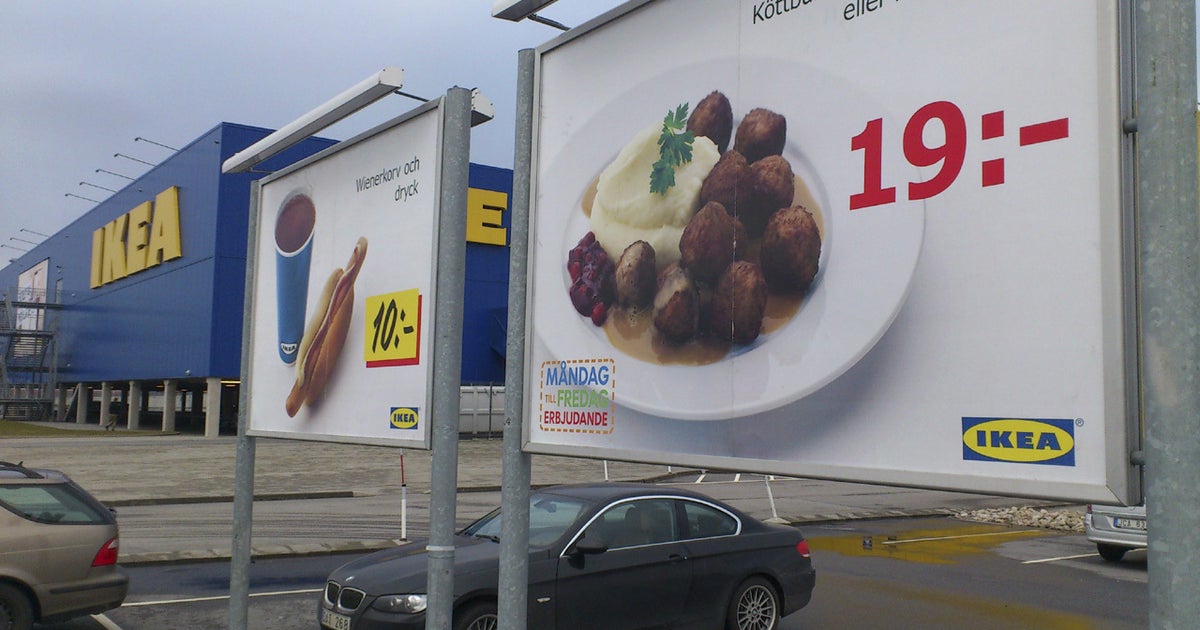 Horse meat found in Ikea's Swedish meatballs CBS News