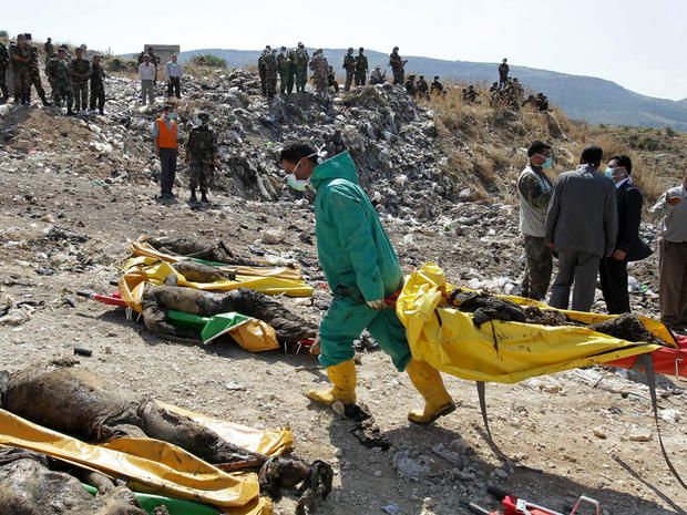 Jisr al-Shughur, syria, mass grave 