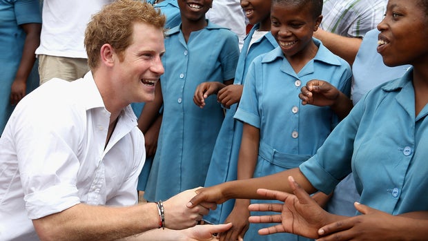 Príncipe Harry visita o Lesoto