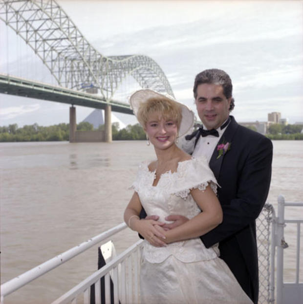 Joe and Tina Caronna were married in October 1993.  