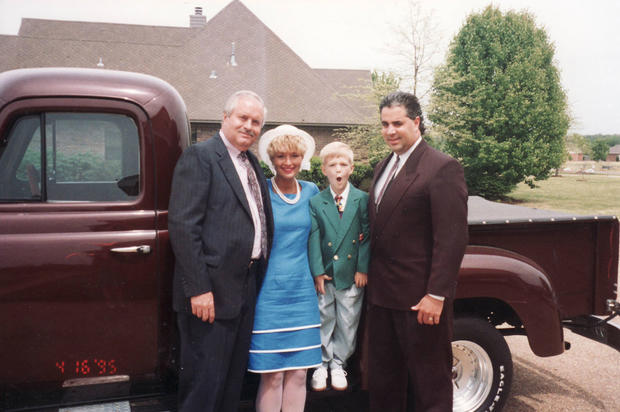 Tina and Joe Caronna, with Tina's son, Todd Gray. 