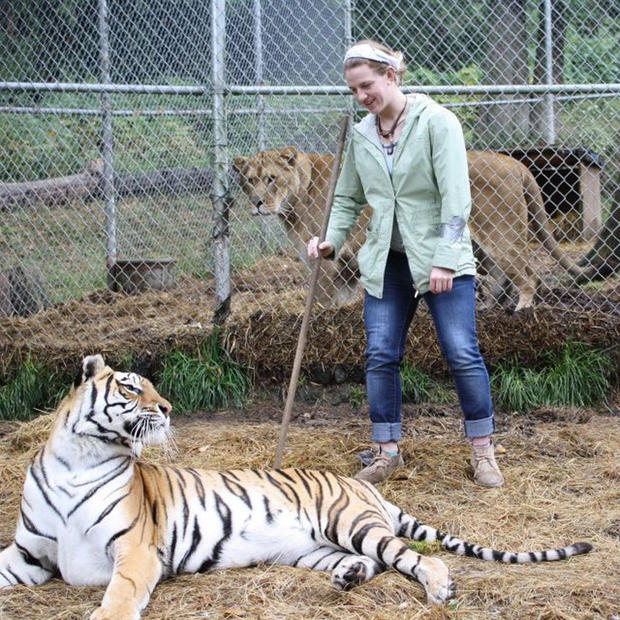 Dianna Hanson, a 24-year-old volunteer at Cat Haven, was killed by a lion in its enclosure on Wednesday, March 6. 