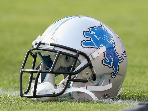 Detroit Lions helmet 