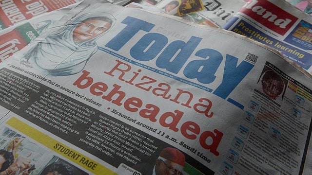 saudi arabia, beheading, execution, sri lanka 