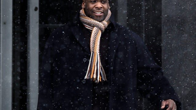 In this Jan. 25, 2013 file photo, former Detroit Mayor Kwame Kilpatrick leaves federal court in Detroit. 