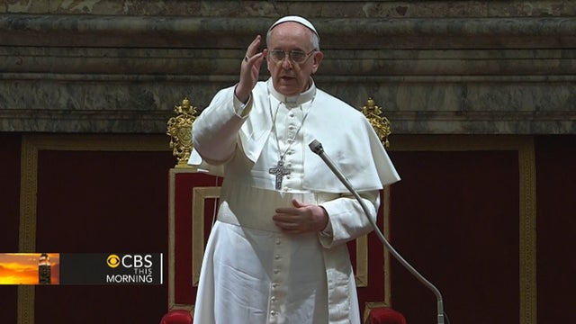 Eye Opener: Pope stumbles in front of cardinals  