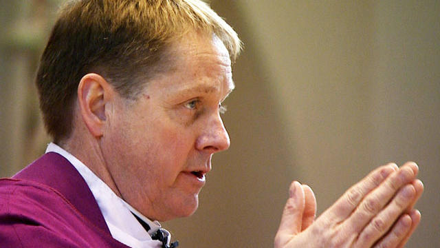 Father Tim Kitzke and one other priest are in charge of seven churches in the Milwaukee Archdiocese. 