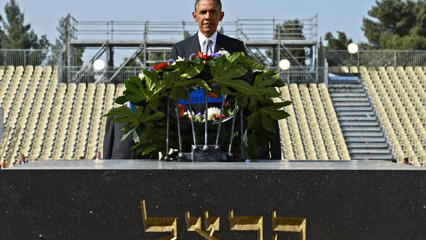 Obama visits the Holy Land 