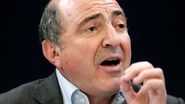Russian exile Boris Berezovsky, a close friend of former Russian agent Alexander Litvinenko who was poisoned by polonium-210, speaks to the media in a news conference in London July 18, 2007. 