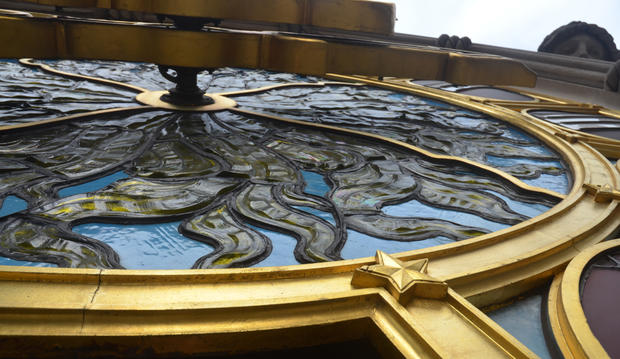 Grand Central Terminal Tiffany clock 