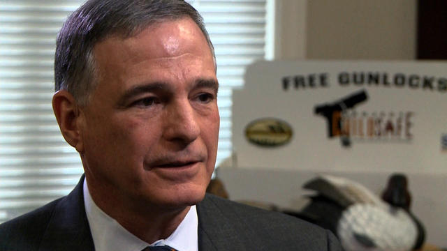 Gun organization chief: Law-abiding gun owners being "treated as criminals" 