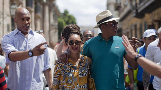 Beyonce and Jay Z in Havana 