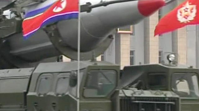 North Korean Musudan, or Taepodong X, intermediate-range missile 