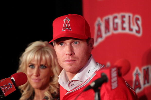Los Angeles Angels of Anaheim Introduce Josh Hamilton 