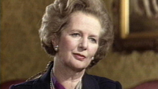 Talking tough: Margaret Thatcher on 60 Minutes 