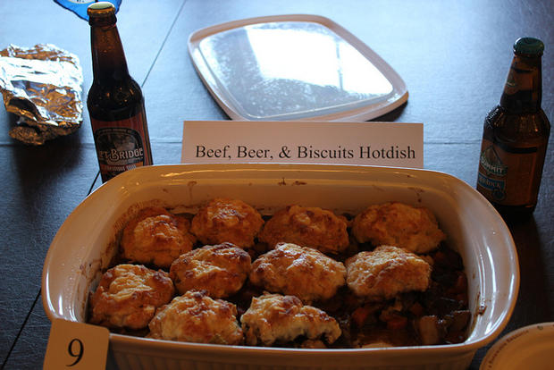Rep. McCollum's Beef, Beer, &amp; Biscuits Hotdish2 