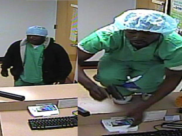 Men in Scrubs Credit Union Robbery 